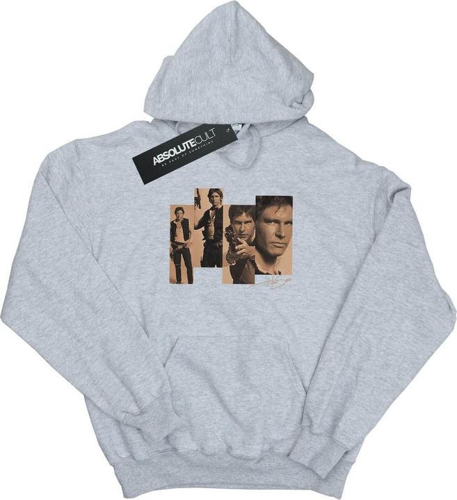 Immagine prodotto Star Wars Han Solo Photoshoot Felpa con Cappuccio Donna (XL)
