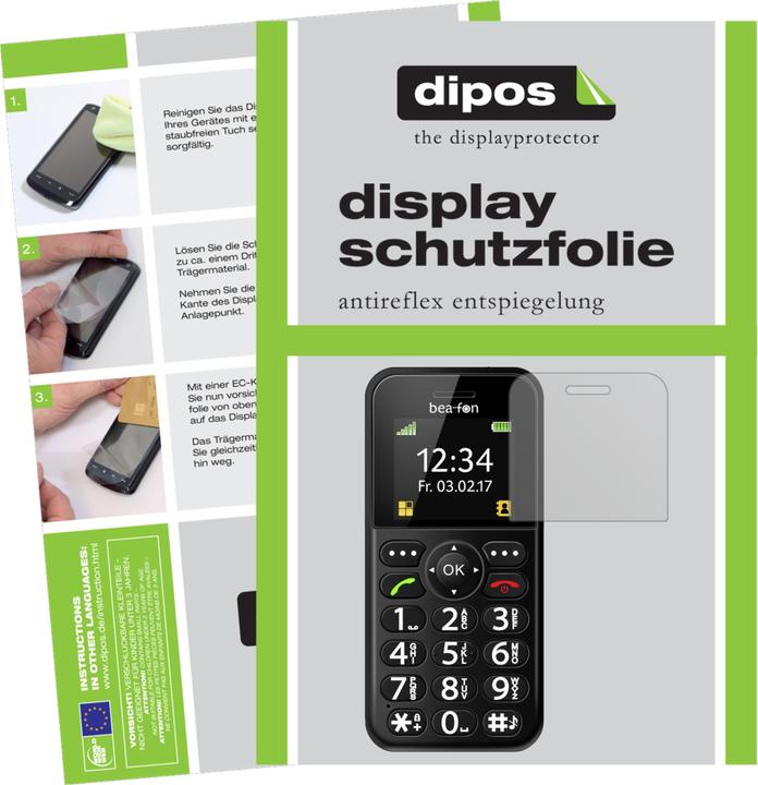 Image du produit Dipos Film de Protection d’écran Anti-reflet (6 pièce(s), Beafon SL150)