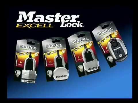 Actual product image Master Lock MasterLock EXCELL 48 mm rubber padlock - BOR