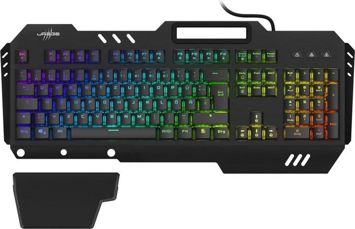 Urage Gaming-Tastatur Exodus 800 Mechanical, Schwarz (DE, Kabelgebunden)