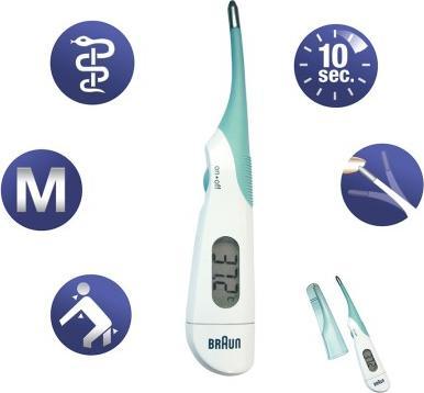 Produktbild Braun Prt1000 (Mund, Rektal, Achselhöhle)