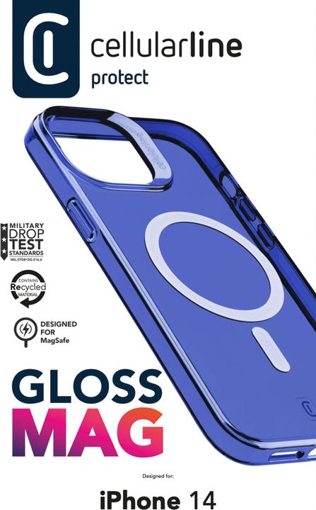 Actual product image Cellularline Gloss Mag Case (Apple iPhone 14)
