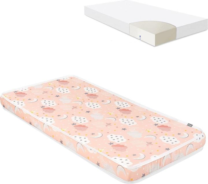 Actual product image Kikkaboo Baby crib mattress Fantasia (120 x 60 cm)