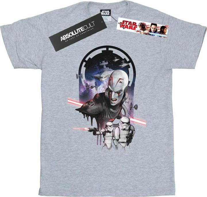 Immagine prodotto Star Wars Rebels The Grand Inquisitor Maglietta Ragazze (116)