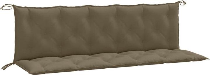 Actual product image VidaXL Garden bench cushions 2 pcs. fabric (180 x 50 x 7 cm)