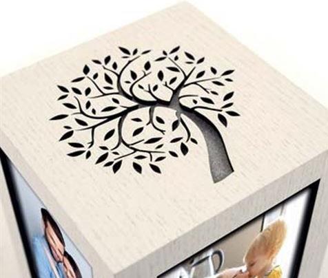 Actual product image Goldbuch Picture Frame Wooden Cube 14 x 20.5 cm (10 x 15 cm)