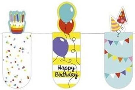 Produktbild Buchzeichen 3er-Set Happy Birthday