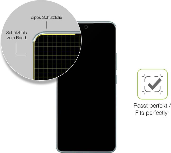 Immagine prodotto Dipos Full-Cover Pellicola Protettiva opaco (1 Pezzo/i, Xiaomi Redmi Note 14 Pro)