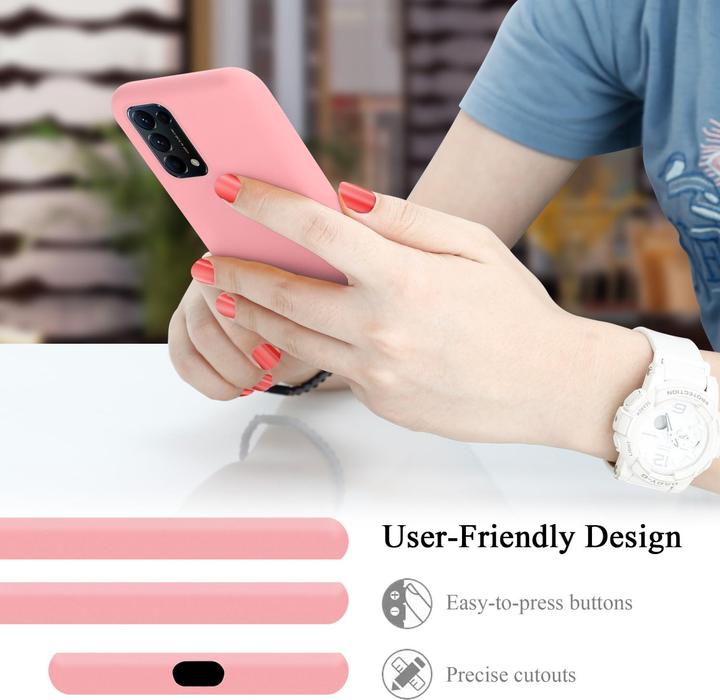 Immagine prodotto Cadorabo Custodia in silicone liquido TPU (Oppo Find X3 Lite)