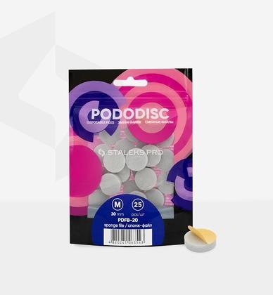 Staleks Pododisc Pro M Pad di lucidatura sostituibili 25 pezzi. (25 x)