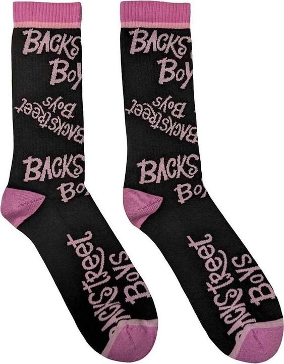 Immagine prodotto Backstreet Boys Calzini Logo Ripetuto Adulto Unisex (40.5 - 45.5)