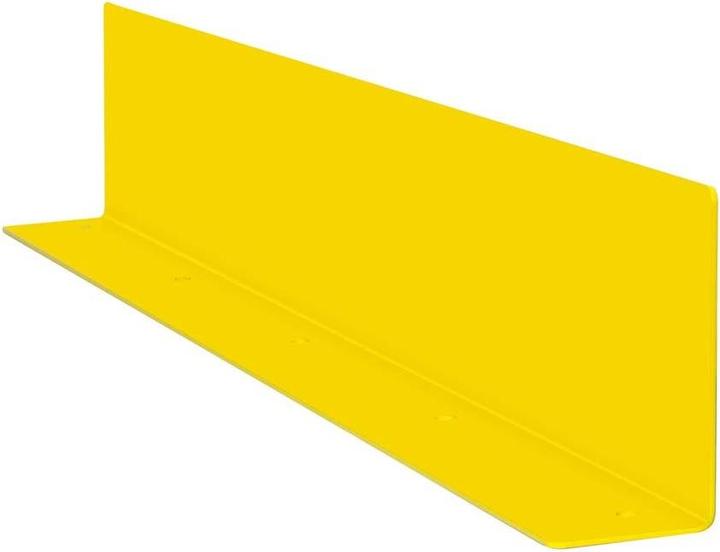 Moravia Équerre pour lisse basse en acier, l x h 200 x 100 mm, à cheviller, longueur