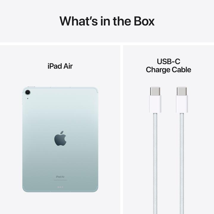 Produktbild Apple iPad Air 11 2024 (M2) (5G, 11", 256 GB, Blue)