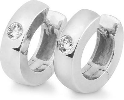 Produktbild Breuning Creolen - BRILL. 0,14 Ct. H/si (750/18 K Gold)