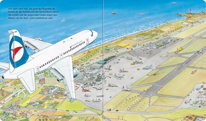 Immagine prodotto Ravensburger Il mio mondo di veicoli: All'aeroporto (Tedesco, Susanne Gernhäuser, Macellaio Wolfgang)
