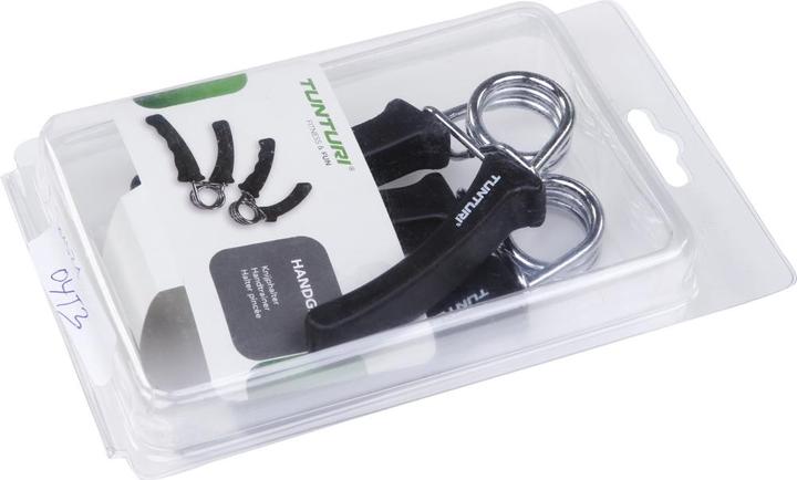 Actual product image Tunturi 14TUSFU141 Hand Pliers Black, Stainless Steel Muscle Strengthener