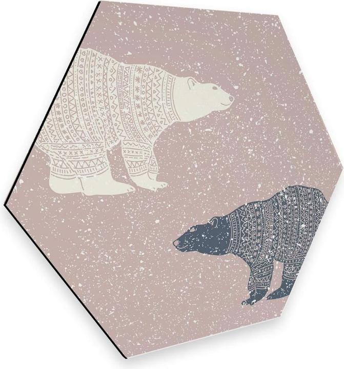 Image du produit Trenddeko Ours polaires (25 x 22 cm)