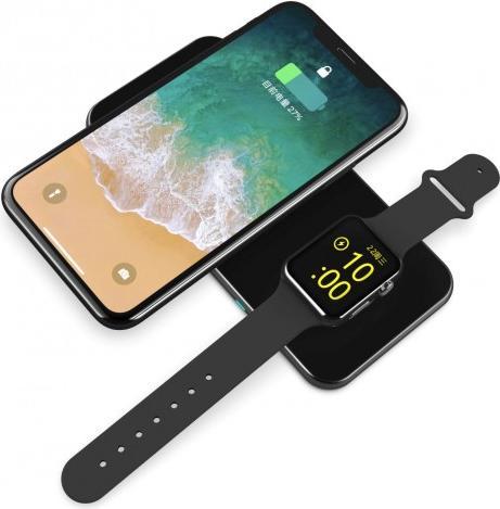 Image du produit Swissten Wireless CHARGER 2in1 Noir
