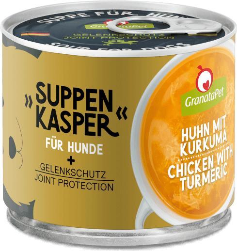Actual product image Granatapet Suppenkasper Hund Huhn mit Kurkuma (Adult, 1 pcs., 140 g)
