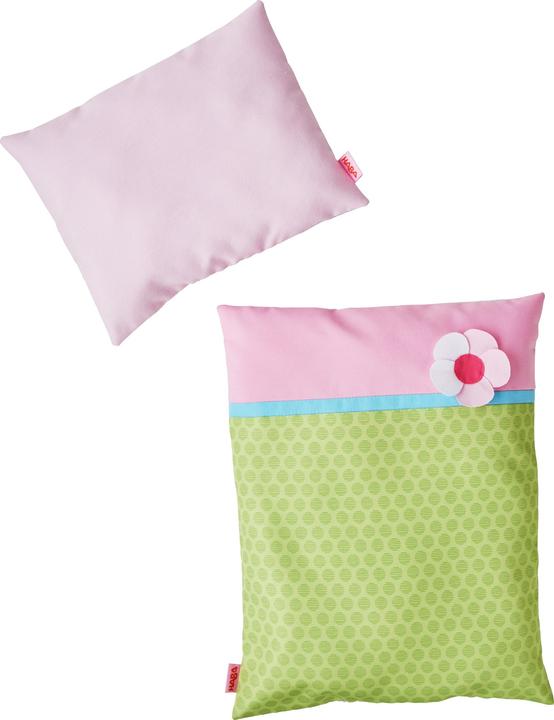 Actual product image Haba Doll bedding spring magic