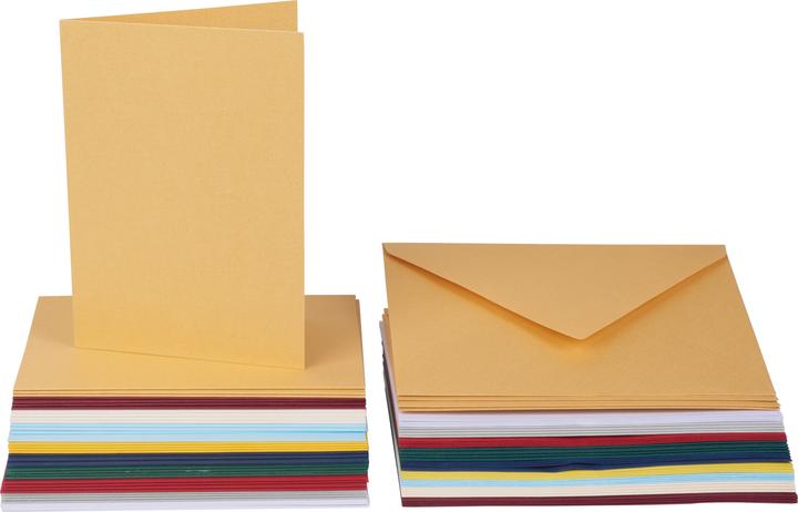 Produktbild VBS XXL Doppelkarten mit Umschlägen "X-Mas", DIN A6, 40 Stück (40 Stk.)