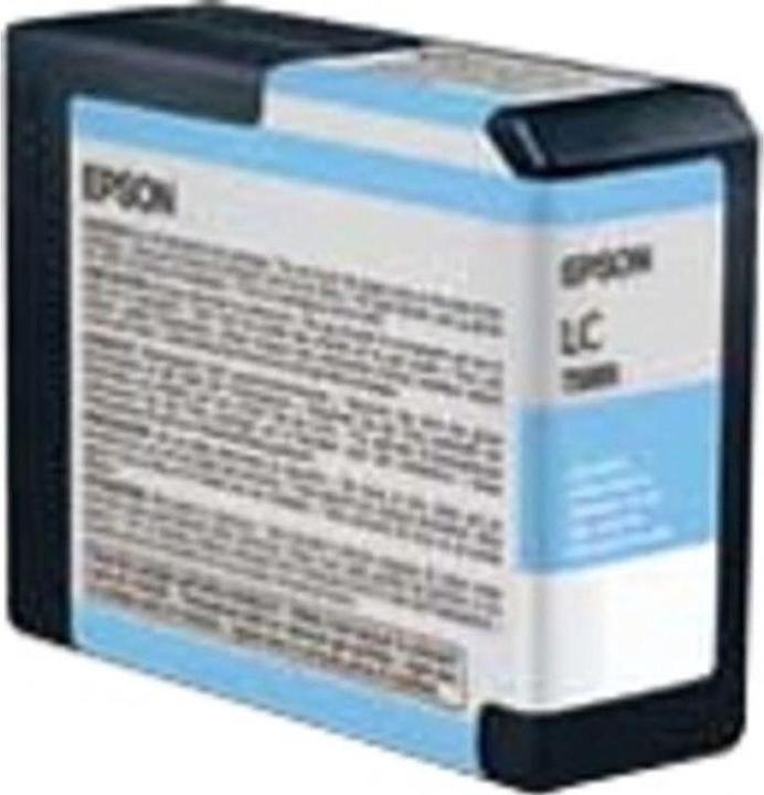 Actual product image Epson T580 - Inktcartridge / Light Cyaan (LC)