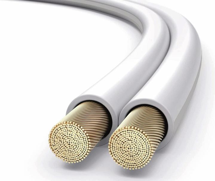 Produktbild Purelink Lautsprecherkabel, 2x2,5 mm² 50 m, weiss, OFC (50 m, 2.50 mm²)