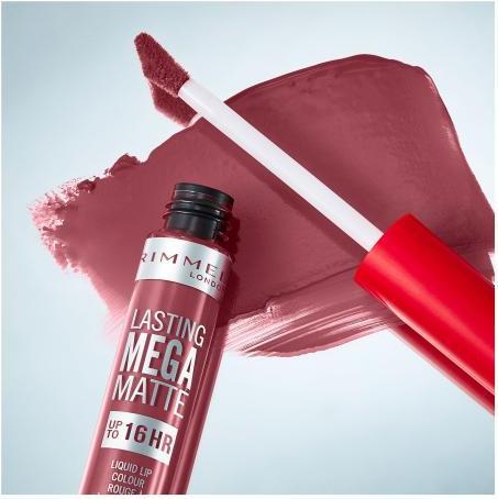 Produktbild Rimmel London Lasting Mega Matte Liquid Lip Colour (Coral Sass)