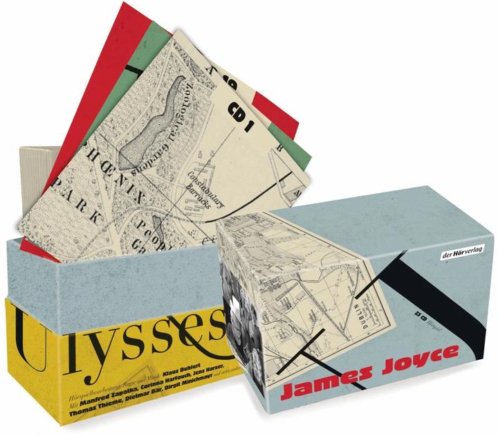 Actual product image Ulysses (James Joyce, Manfred Zapatka, Corinna Harfouch, Klaus Buhlert, Hans Woolly Racket, German)