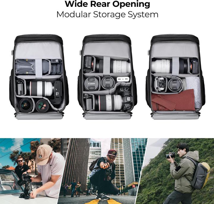 Image du produit K&F Concept Alpha Air (Sac à dos photo, 23 l)