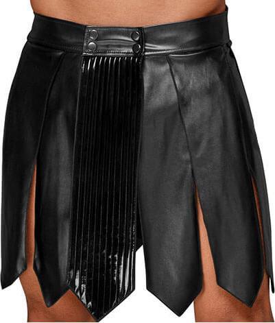 Produktbild Noir Handmade Leather gladiator skirt (XL)