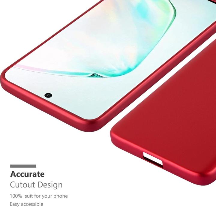Productafbeelding Cadorabo TPU Matte Metallic hoes (Samsung Galaxy Note 10)
