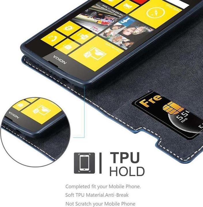 Productafbeelding Cadorabo Boek X Portemonnee Hoesje (Nokia Lumia 520)
