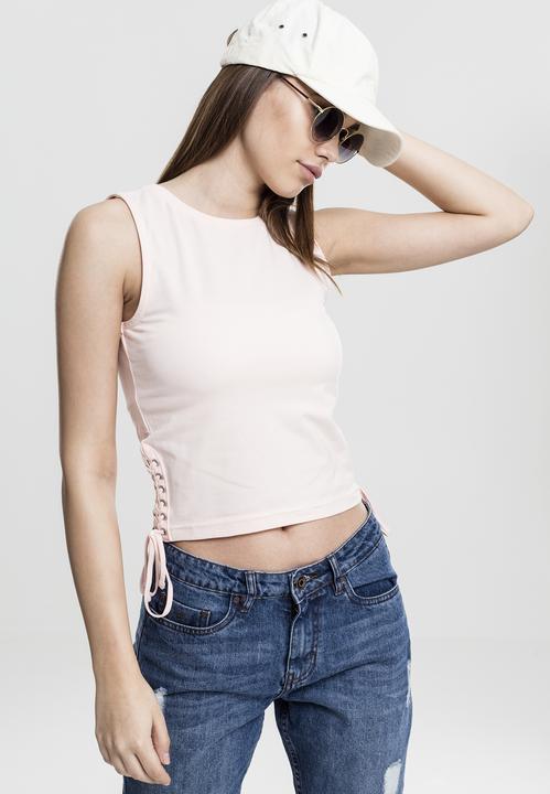 Produktbild Urban Classics Ladies Lace Up Cropped Top (M)
