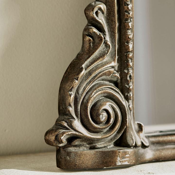 Actual product image Loberon Mirror Mambero antique gold (99 x 101 cm)