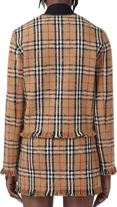Burberry Vintage Check Motif Jacket
