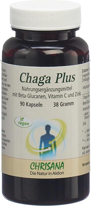 Image du produit Chrisana Chaga Plus caps (90 pièce(s), Capsules)