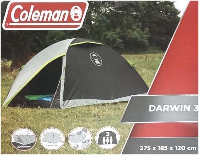 Productafbeelding Coleman Darwin 3 (Koepeltent, 3.40 kg, 3 personen)