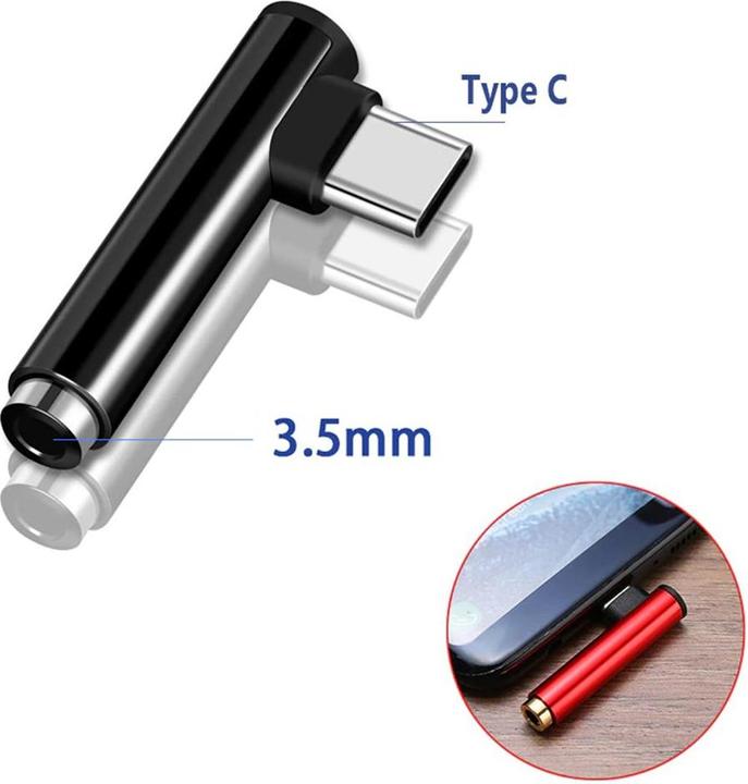 AAi Mobile USB Typ-C zu (USB tipo C, Jack da 3.5mm)