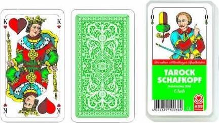 Actual product image ASS Altenburg 22570038 - Schafkopf/Tarot, Franconian Deck (plastic case) (German)