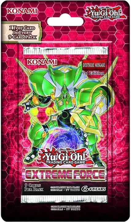 Image du produit Yu-Gi-Oh Booster Extreme Force Blister -! (Allemand, Pack de boosters)