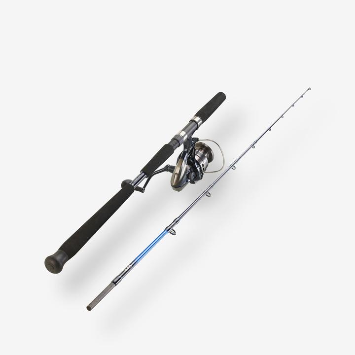 Actual product image Caperlan Fishing set jig rod Ilicium 500 Jigging 6.2" 30 lbs (Allround rod, Fishing set, 190 cm)