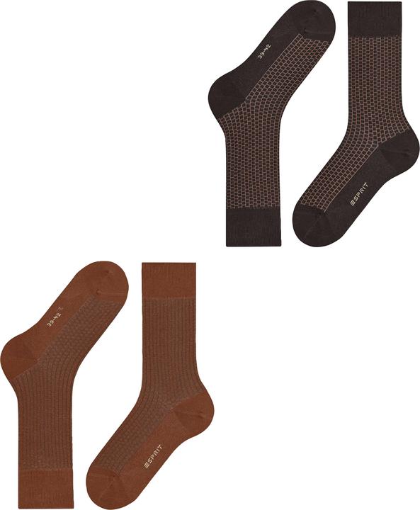 Image du produit Esprit Illusional Grid 2-Pack Hommes (lot de 2, 43 - 46)
