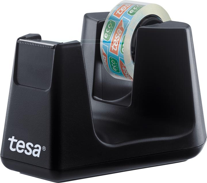 tesa Dérouleur de ruban adhésif EASY CUT SMART pour tables, avec technologie antidérapante, y compris 1