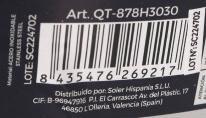 Immagine prodotto Quttin pentola bassa + tap.ac induzione 30cm /0.8mm/5.3l (30 cm, Pentola, Acciaio)