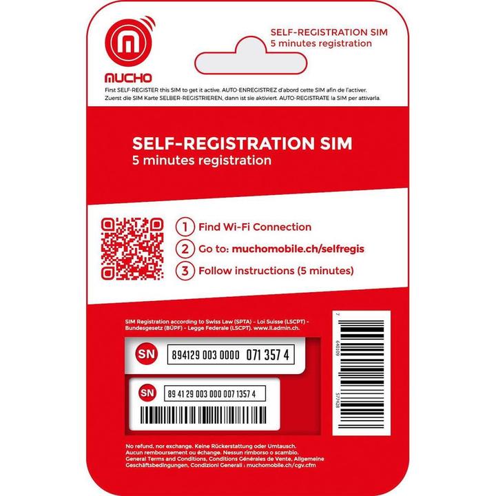 Produktbild BeeOne SIM-Karte MUCHO Mobile Pack DUOMUNDO