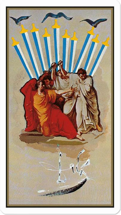 Produktbild Dalí. Tarot (Deutsch, Englisch, Französisch, Johannes Fiebig, 2019)