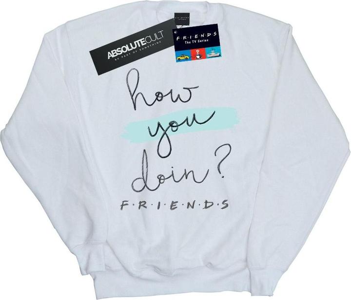 Immagine prodotto Friends How You Doin? Handwriting Felpa Donna (L)