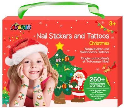Actual product image Avenir Nail Stickers and Tattoos - Christmas (58NA218208)