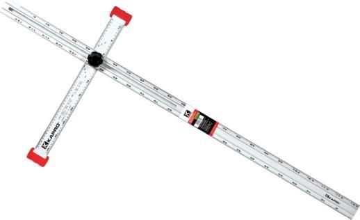 Productafbeelding Kapro Verstelbare T-vormige liniaal 120 cm (M, Douane)